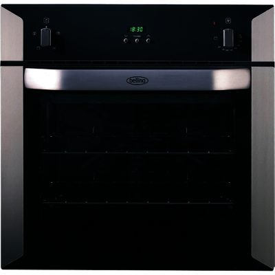 Belling BI60FP 60cm Built-in Single Fan Oven with Programmer in Stainless Steel Belling BI60FP 60cm Built-in Single Fan Oven with Programmer in Stainless Steel